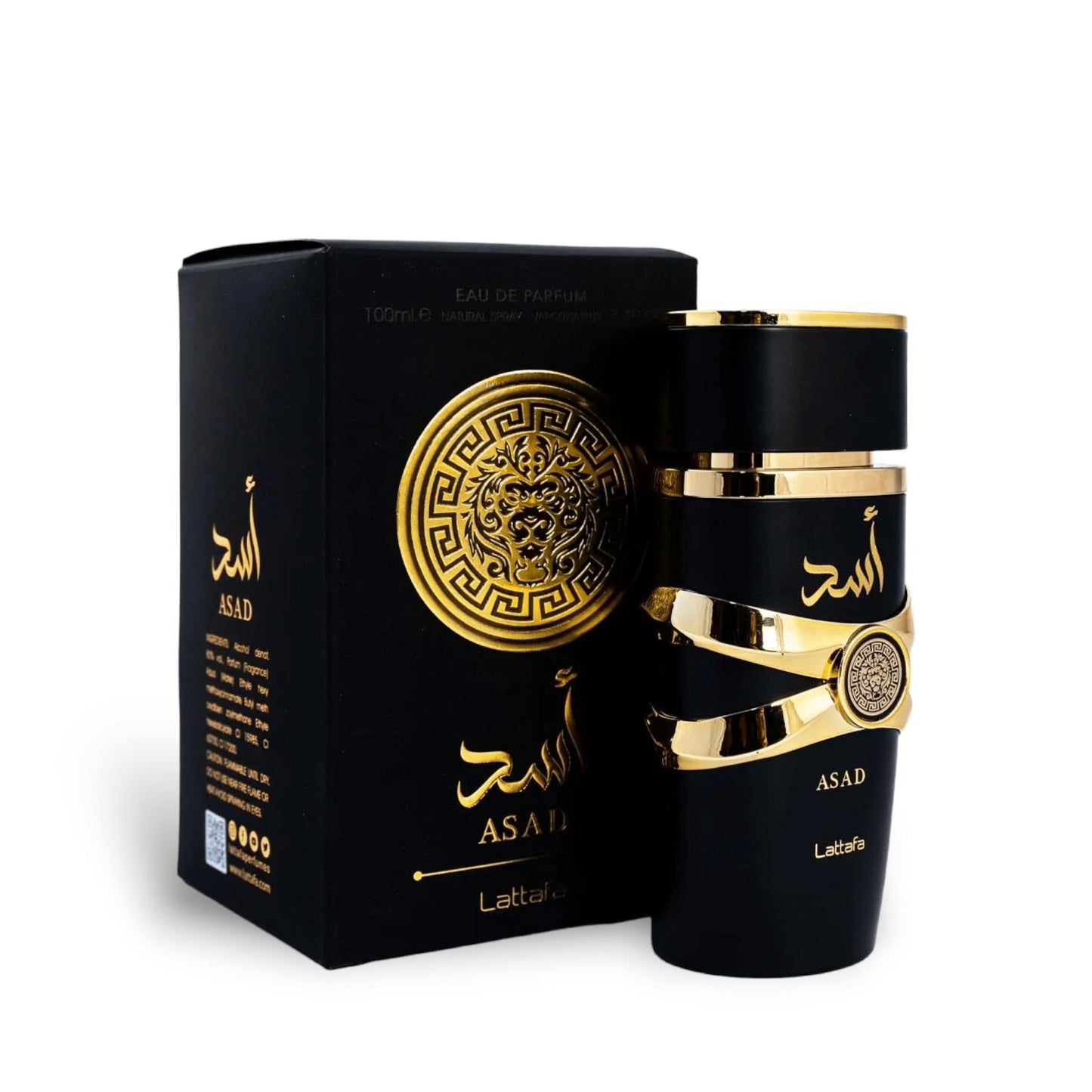 Asad Lattafa Perfume for Men 100 ml, EDP, Refreshing Oud and Musk Fragrances