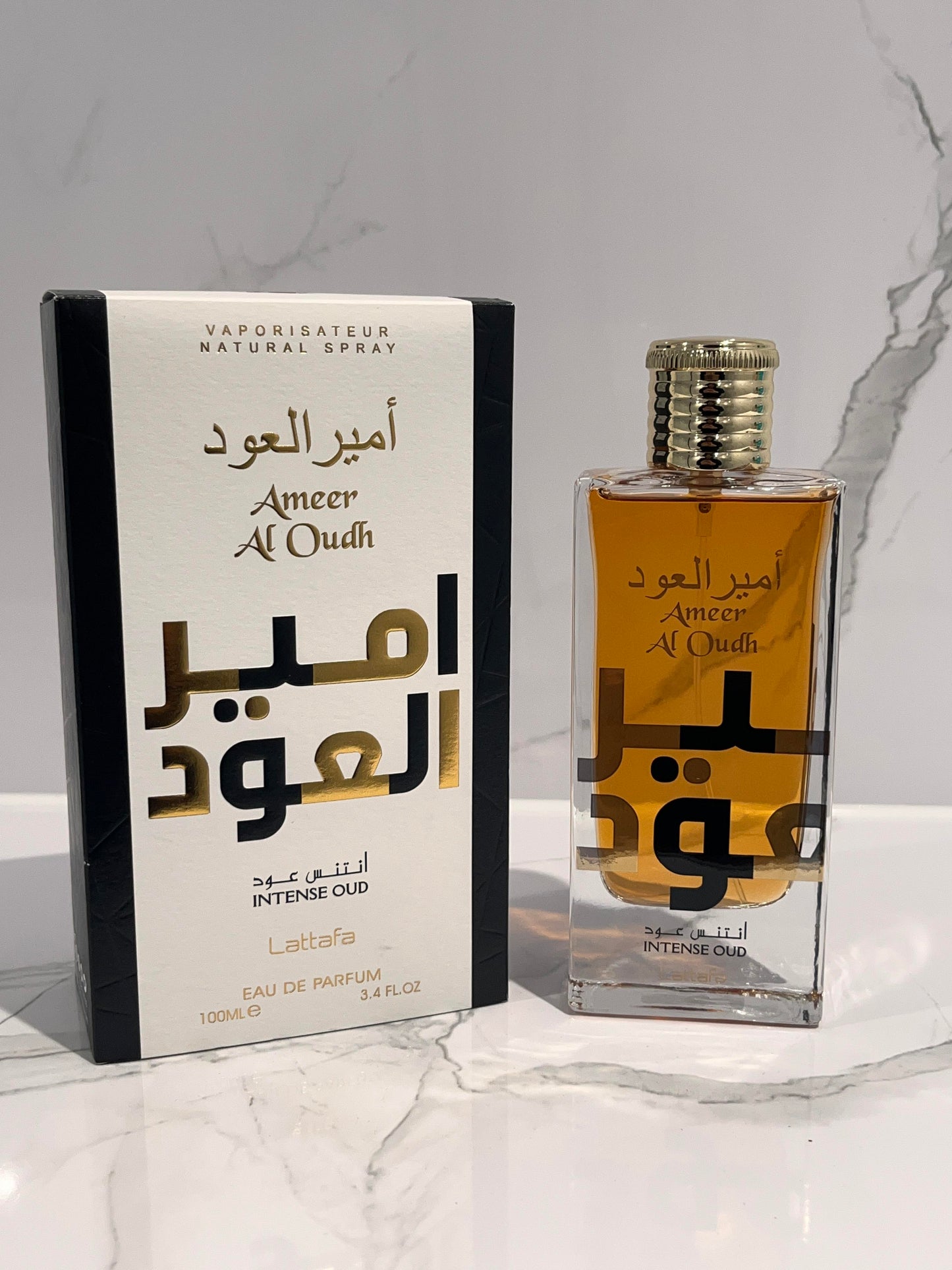 Lattafa Ameer Al Oudh Intense Oud For Men 3.4 oz EDP Spray