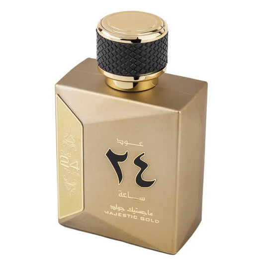 Ard Al Zaafaran Oud 24 Hours Majestic Gold Edition Edp Perfume for Men and Women 100ml