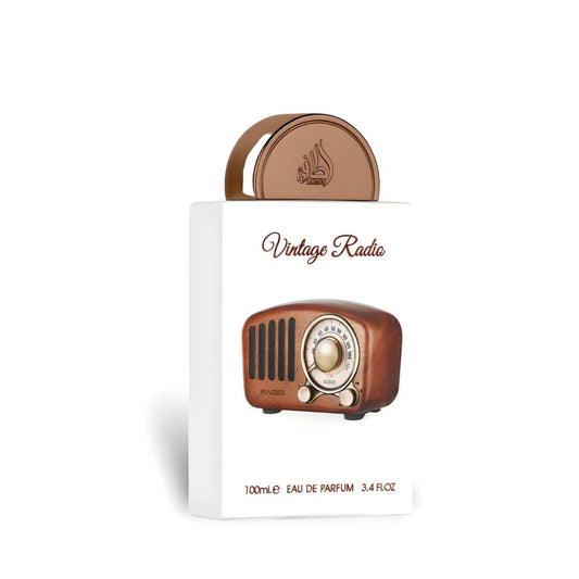Vintage Radio by Lattafa for Unisex - 3.4 oz EDP Spray